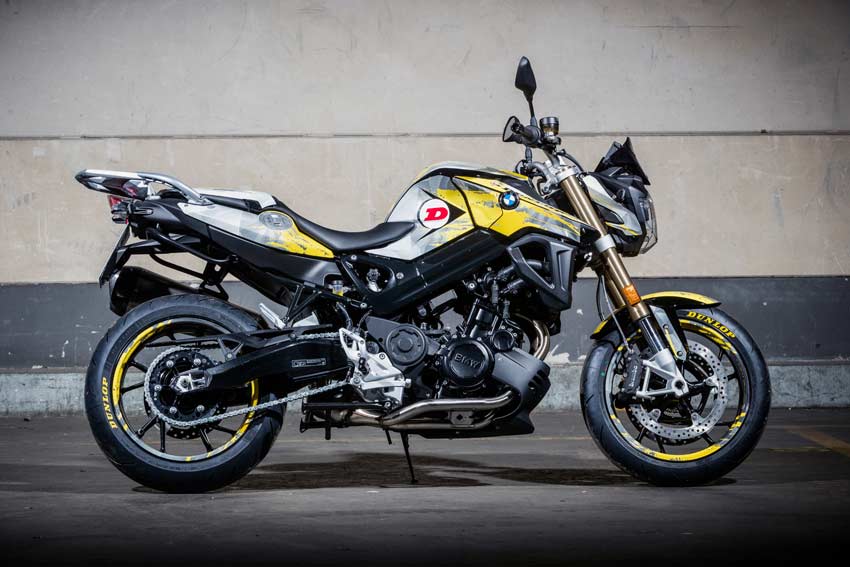 BMW F 800 R mit DUNLOP SportSmart Mk3 probefahren