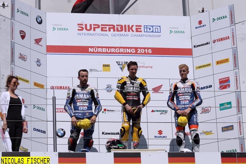 P1 Marvin Fritz - Bayer - Bikerbox - Langenscheidt Racing (Nürburgring)