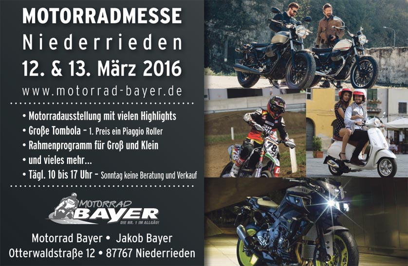 Motorradmesse Niederrieden 2016