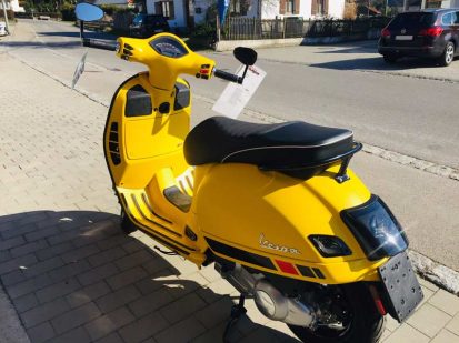 Vespa GTS 300 SUPERSPORT ABS/ASR E4 UMBAU v. hinten links